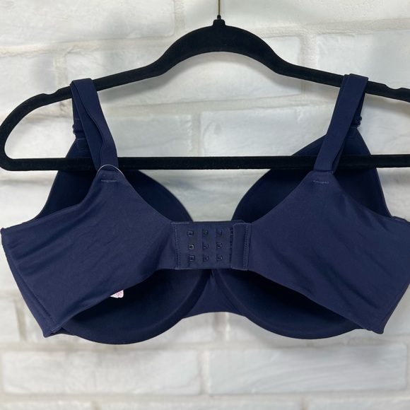 NWT Soma Enbliss Full Coverage Soft Underwire Lined Bra 36 DDD Navy Blue #0129 - Picture 2 of 12